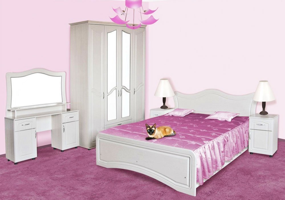  Купити Двоспальні ліжка Ліжко двоспальне "Ангеліна" 140x200 Пехотін