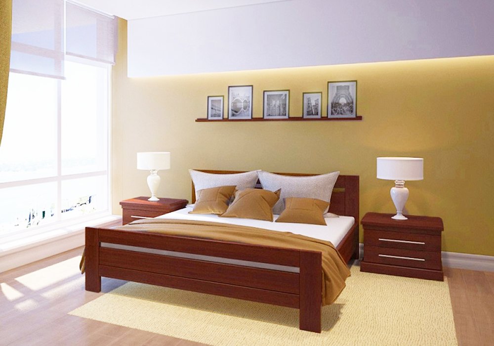  Купити Дерев'яні ліжка Ліжко "Глорія" 80x190 АРТ Меблі
