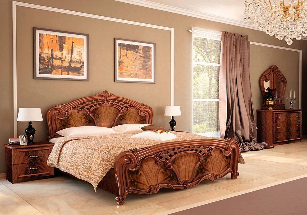  Купить Двуспальные кровати Кровать "Олимпия" MiroMark