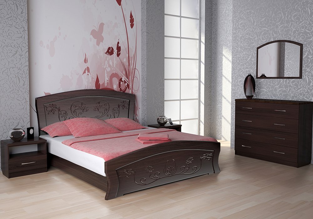  Купити Ліжка Ліжко з підйомним механізмом "Емілія" 140x200 Неман