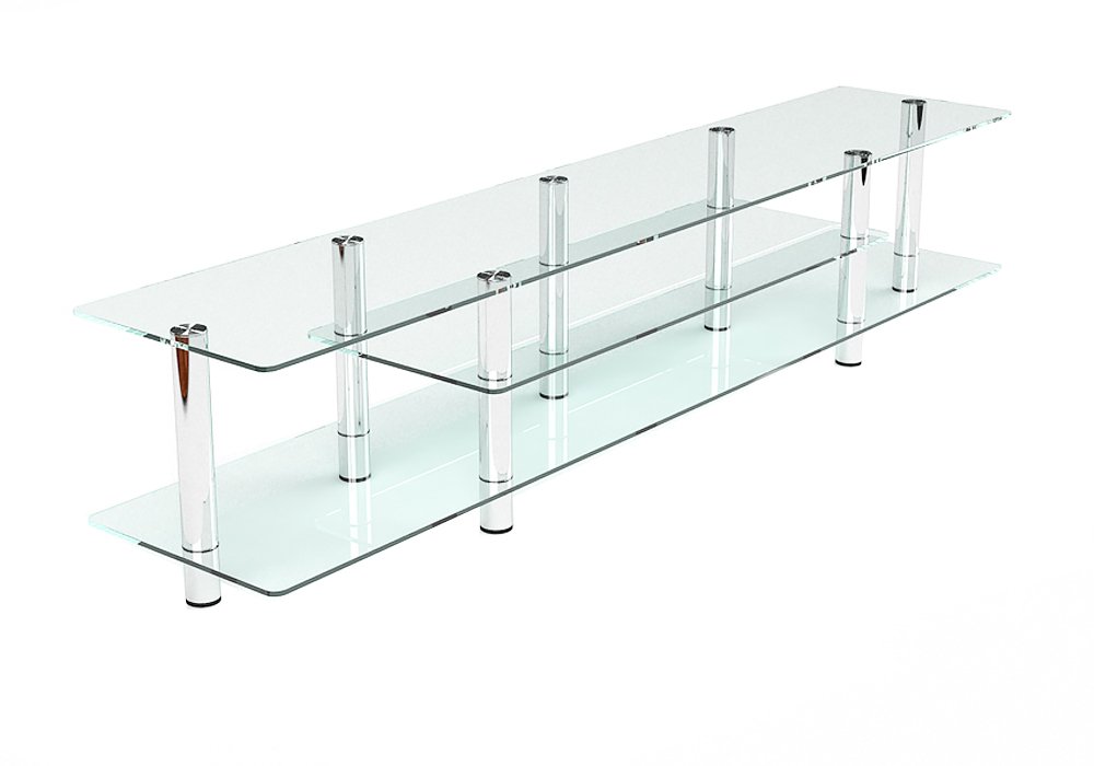  Купити Тумби під телевізор  Тумба ТВ скляна "Міраж 180" Діана 