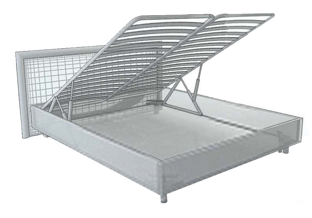  Купити Ліжка Ліжко з підйомним механізмом "Глорія" 90x190 Монако