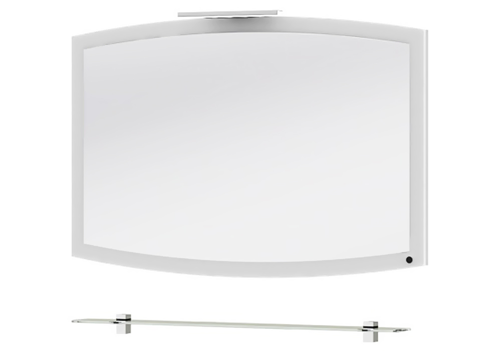 Дзеркало для ванної сориз SrM-105 Botticelli, Ширина 100см, Глибина 4см