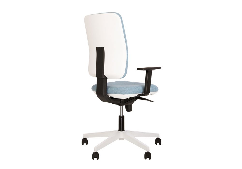  Купить Офисные кресла Кресло "Смарт R White-black ES" Новый стиль