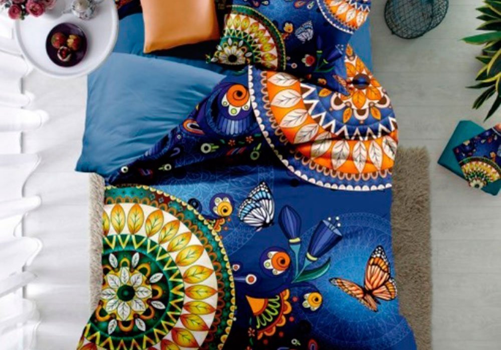 Купити Постільна білизна Комплект постільної білизни "Полісатін qy 1239" Прима