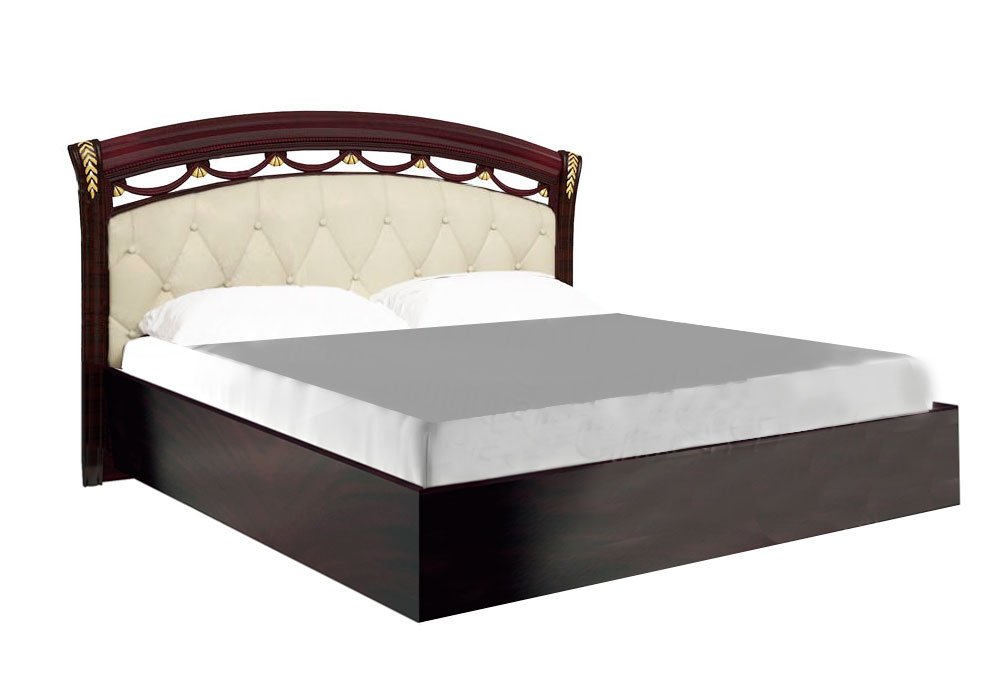  Купити Ліжка Ліжко з підйомним механізмом "Роселла з м'яким узголів'ям" 160х200 MiroMark