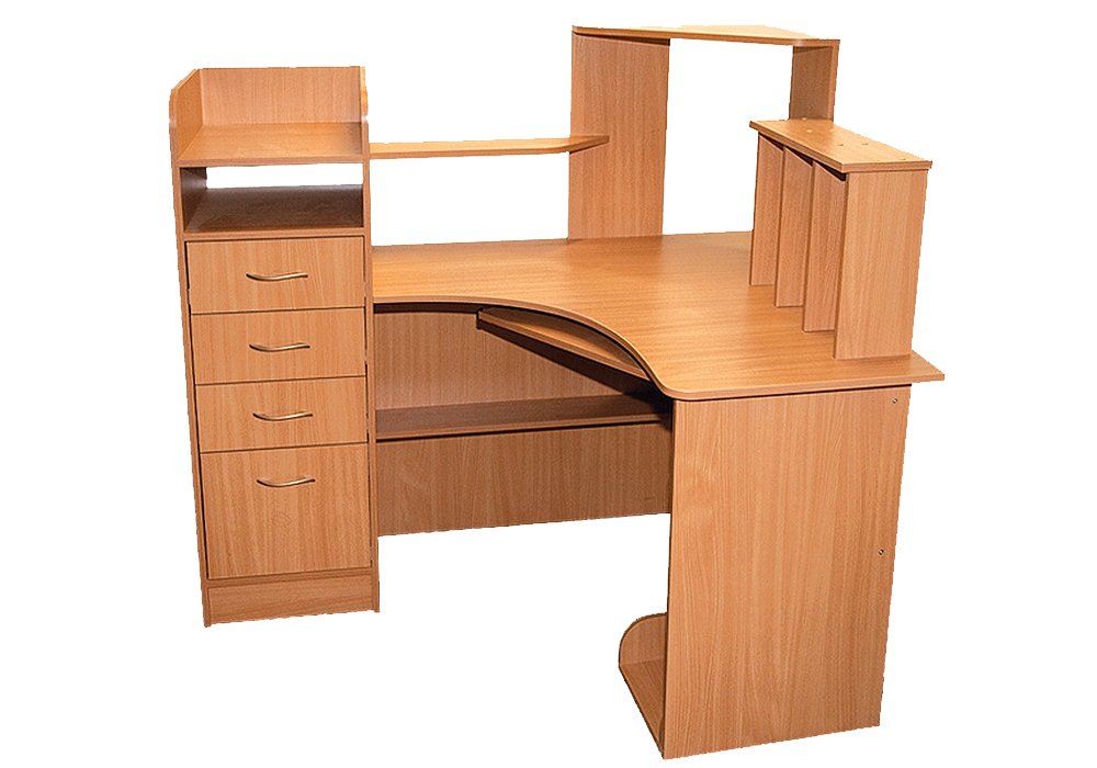  Недорого Столы Угловой компьютерный стол "Ника-35" Ника-Мебель