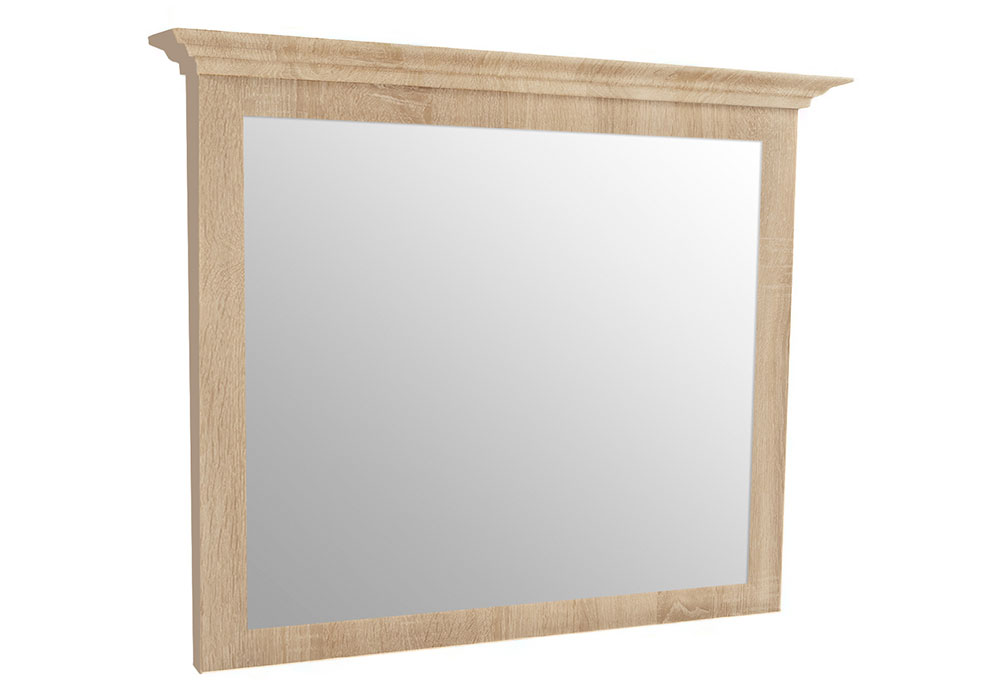 Зеркало навесное с карнизом в МДФ рамке МАКСИ-Мебель