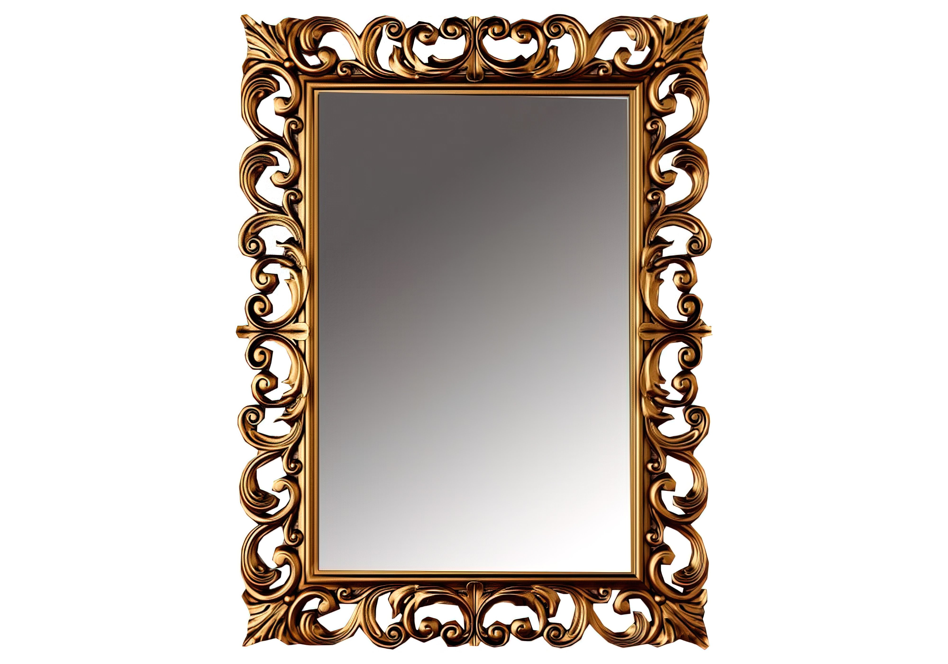 Зеркало для ванной Angelique Marsan, Ширина 100см, Высота 75см, Форма Прямоугольное