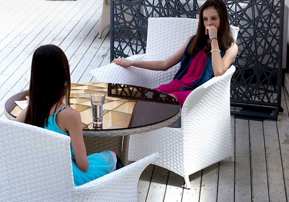  Купить Плетеная мебель из ротанга Кресло "Патио" Pradex