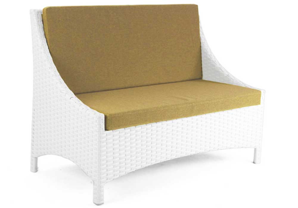  Купить Плетеная мебель из ротанга Диван двухместный "Глэм" 120х62х90 Pradex