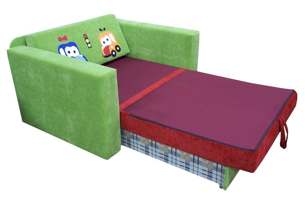  Купить Детские диваны Детский диван "Кубик Машинки" Ribeka