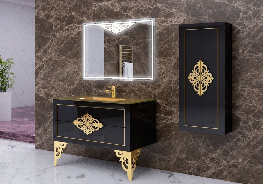 Недорого Дзеркала в ванну кімнату Дзеркало для ванної "Christine LED 100x80" Marsan