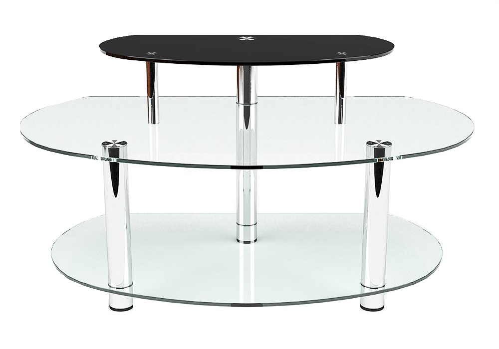  Купити Тумби під телевізор  Тумба ТВ скляна "Орбіт Варіант 130" Діана 