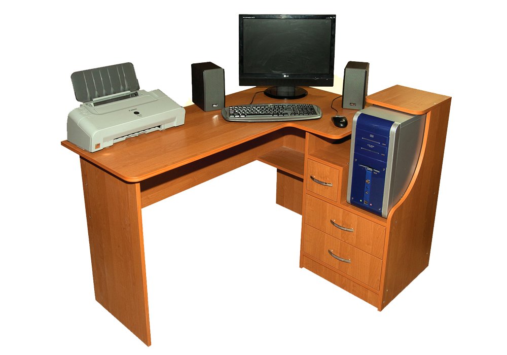  Купити Комп'ютерні столи Кутовий комп'ютерний стіл "Ніка-33" Ніка-Меблі