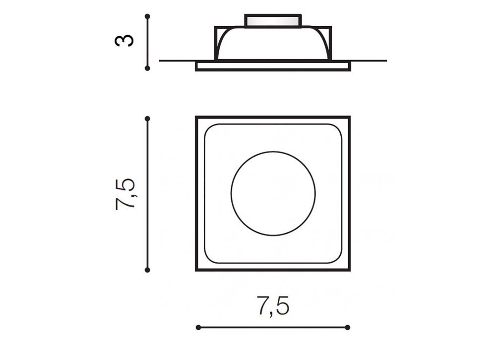 Купити Світильники Світильник "PIO black GM2108-BK" AZzardo