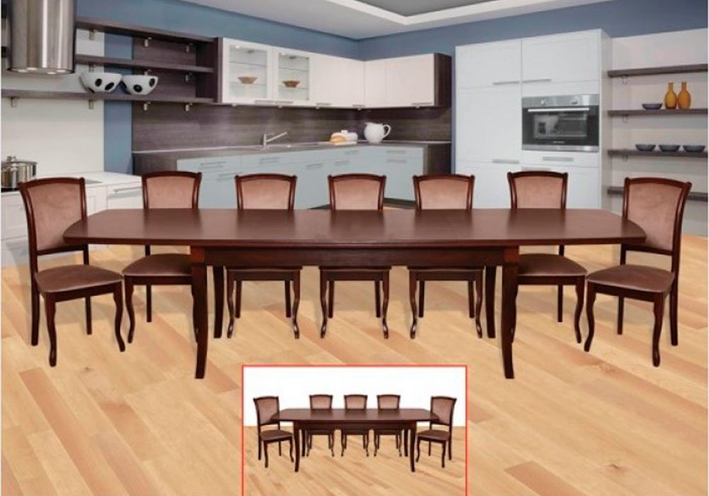  Купить Кухонные столы Обеденный стол "Обеденный-3" Модуль Люкс