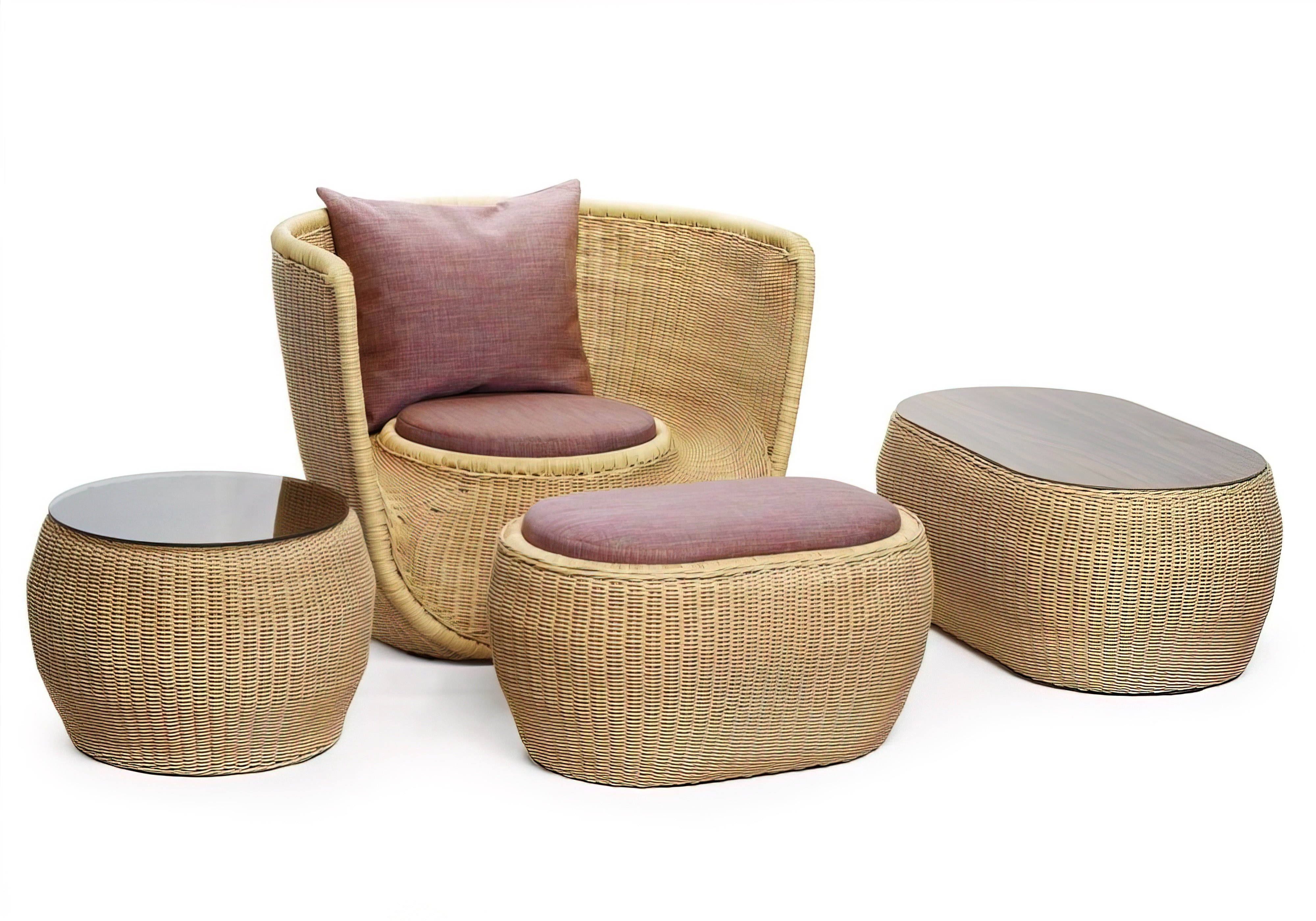  Купить Плетеная мебель из ротанга Cтол "Фиджи" Pradex