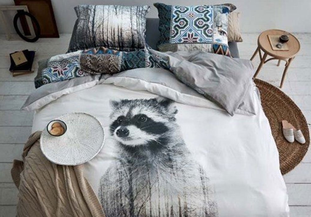 Купити Постільна білизна Комплект постільної білизни "Raccoon" двоспальний VanDyck 