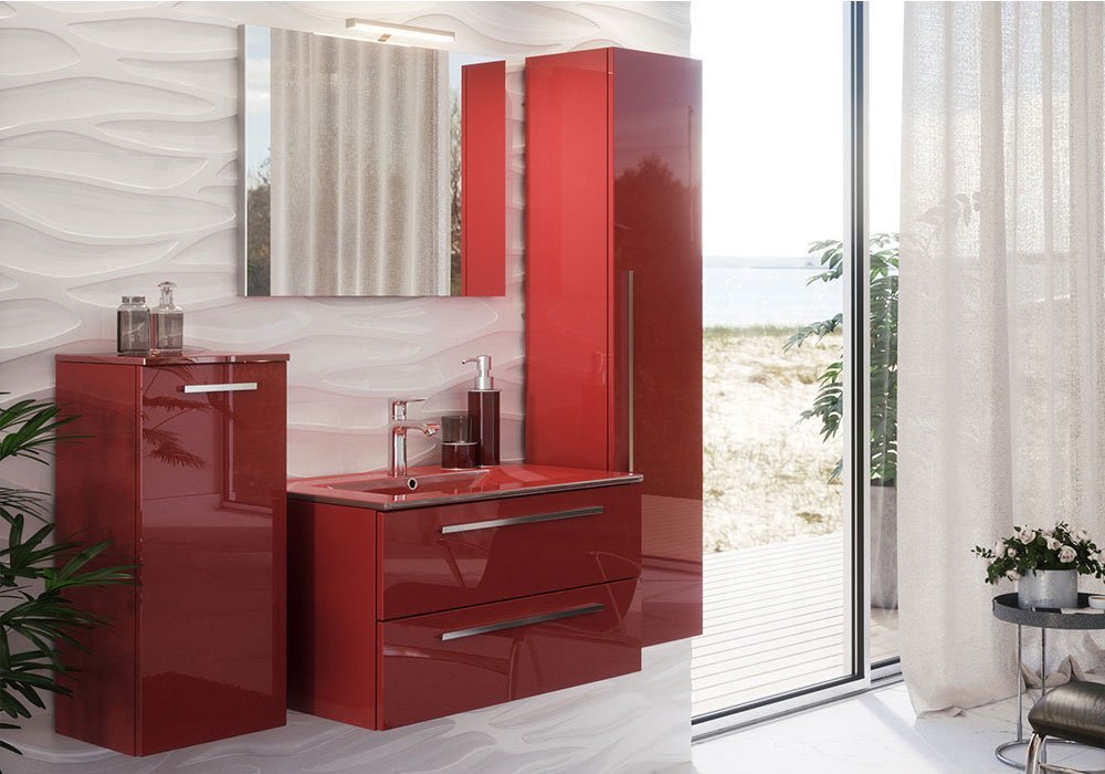  Купить Мебель для ванной комнаты Зеркало для ванной "Oskar 80х60" Marsan