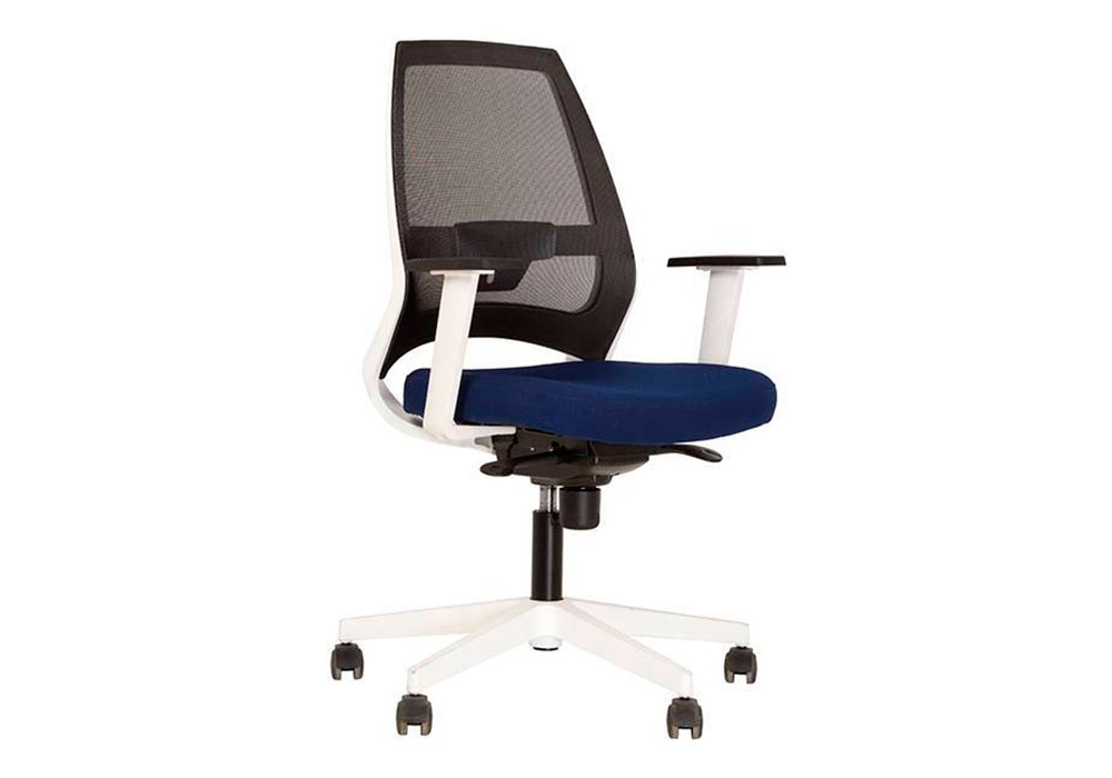 Кресло 4U R 3D Net белый Новый стиль, Высота 102см, Ширина сиденья 46см