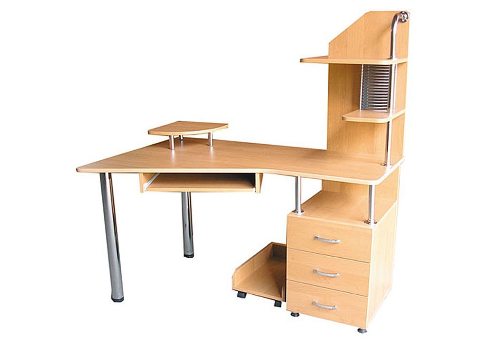  Купить Компьютерные столы Угловой компьютерный стол ЭКС-7 Тиса Мебель