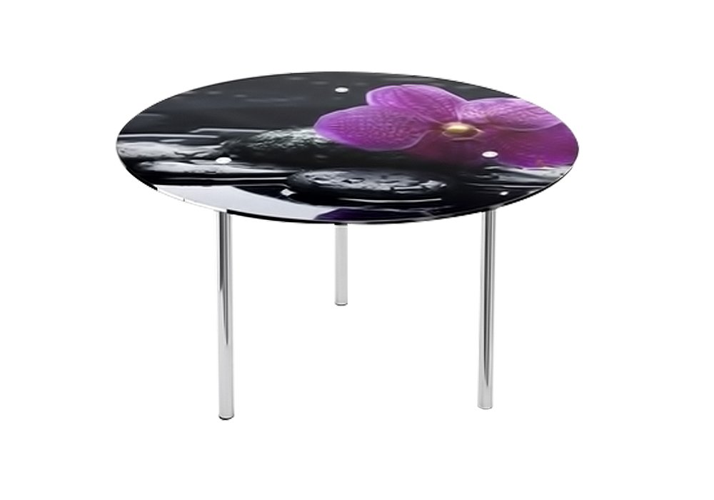  Недорого Кухонные столы Стол стеклянный "R1 90" Эскадо