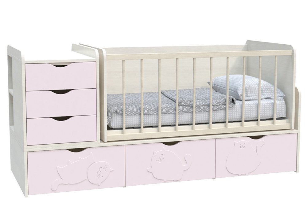  Недорого Дитячі ліжка Дитяче ліжко-трансформер "Binky ДС504А" ART in HEAD
