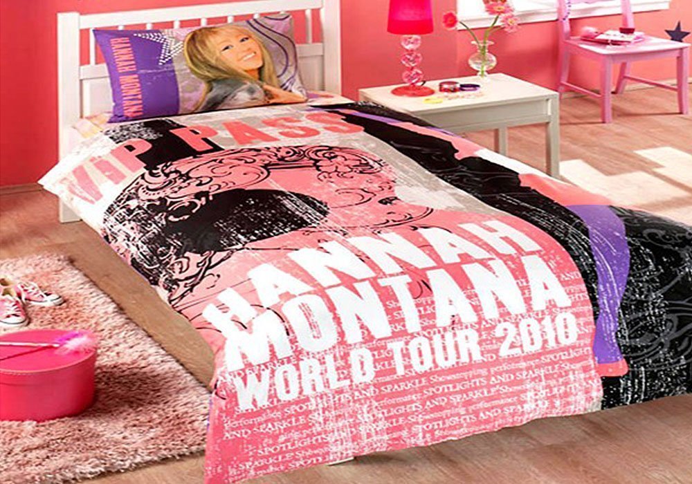  Купить Детское постельное белье Постельное белье "Hannah Montana Star - Disney подростковое" Tac
