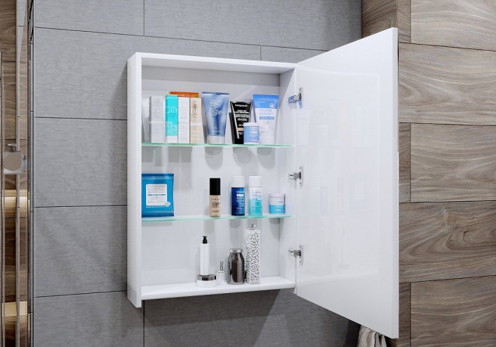  Купить Мебель для ванной комнаты Зеркальный шкаф для ванной "Standard" Aquarius