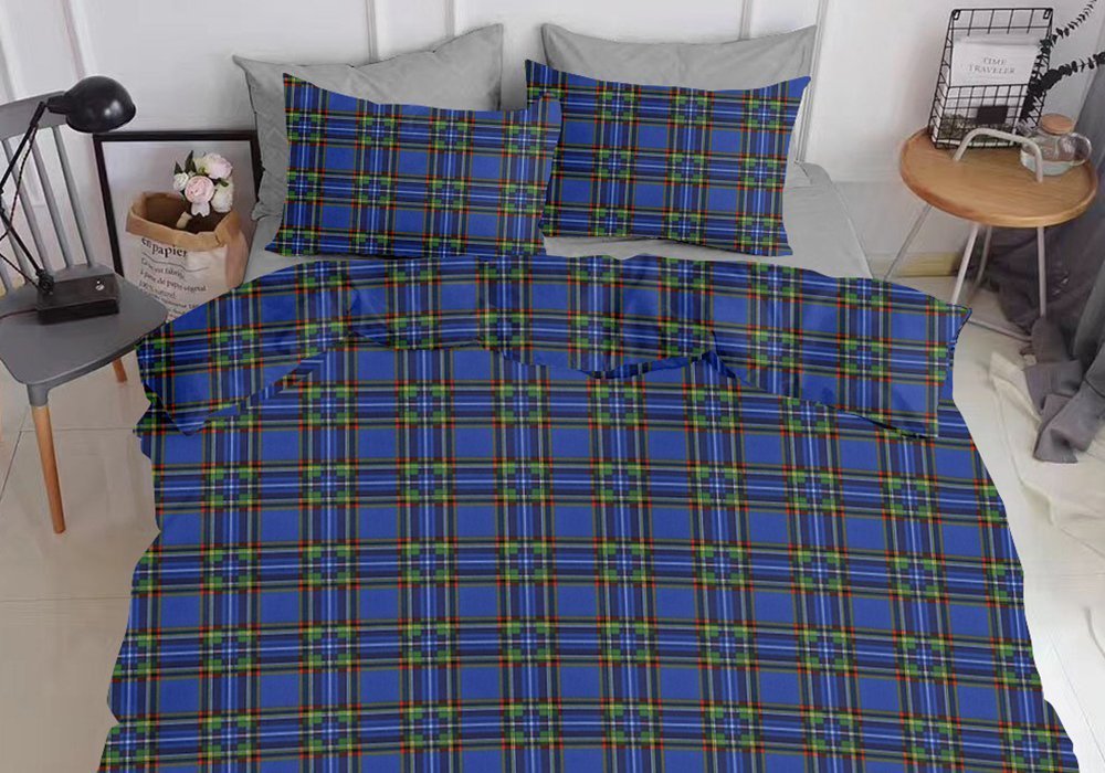  Купить Постельное белье Комплект постельного белья полуторный "Scottish Blue Grey" Cosas