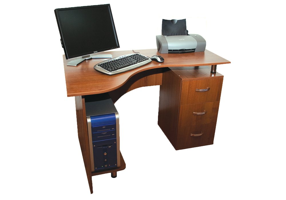  Купити Комп'ютерні столи Кутовий комп'ютерний стіл "Ніка-7" Ніка-Меблі