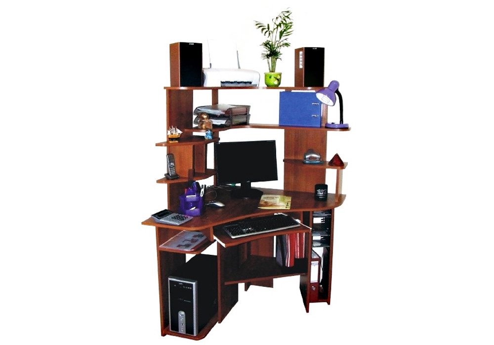  Купити Комп'ютерні столи Кутовий комп'ютерний стіл "Ганімед" Ніка-Меблі