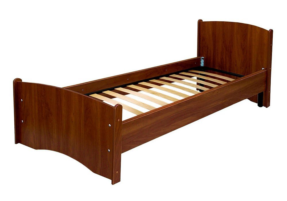  Недорого Односпальні ліжка Ліжко односпальне "Нега" 80х190 МАКСІ-Меблі