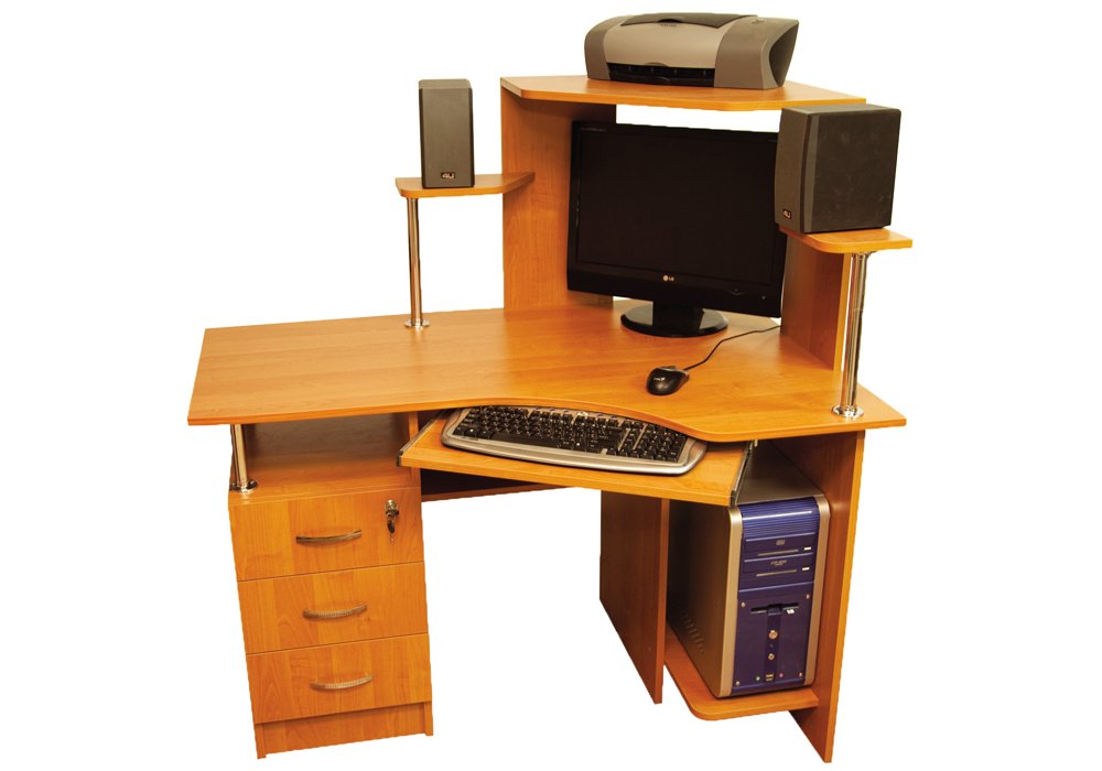  Купить Компьютерные столы Угловой компьютерный стол "Ника-4" Ника-Мебель