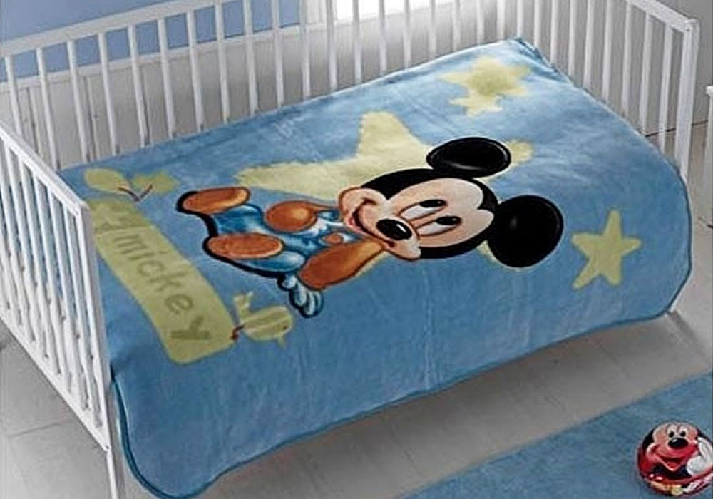 Плед для младенцев "Mickey Baby - Disney голубой" Tac