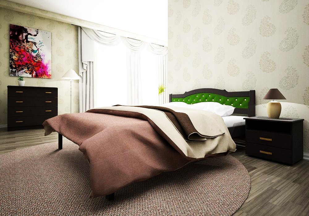  Купить Деревянные кровати Кровать "Юлия 2" ТИС