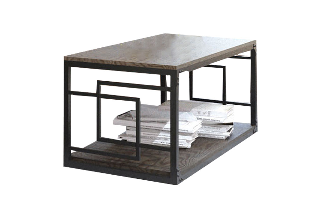 Журнальний стіл Квадро Метал-Дизайн, Ширина 110см, Глибина 50см
