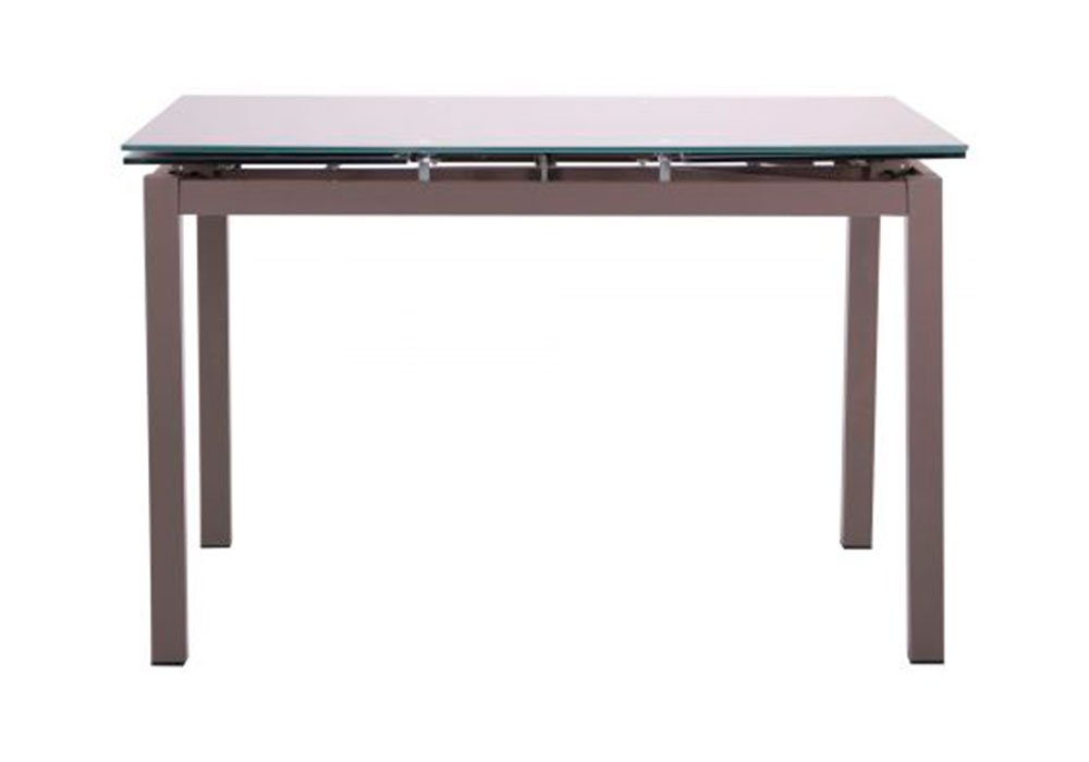  Недорого Кухонные столы Обеденный раскладной стол "Мишель" серый Сатурн