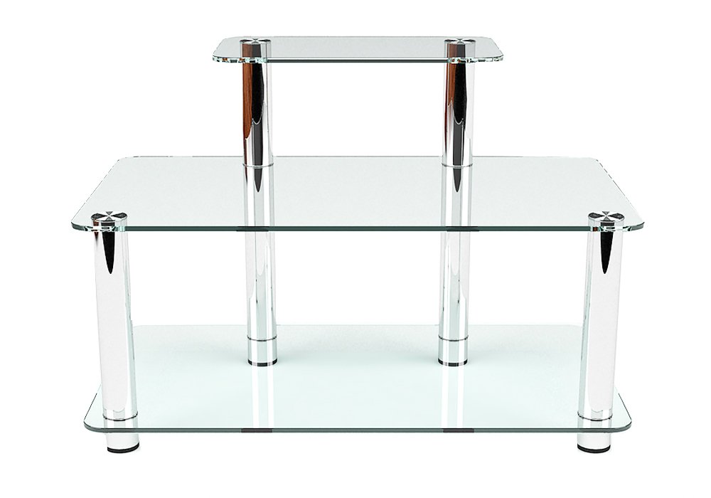  Купити Тумби під телевізор  Тумба ТВ скляна "нуміна Прозора 90" Діана 