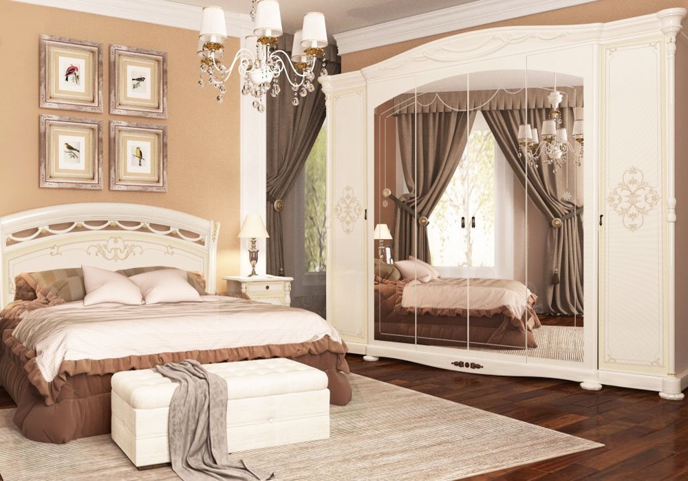  Купити Двоспальні ліжка Ліжко "Роселла" 160х200 MiroMark