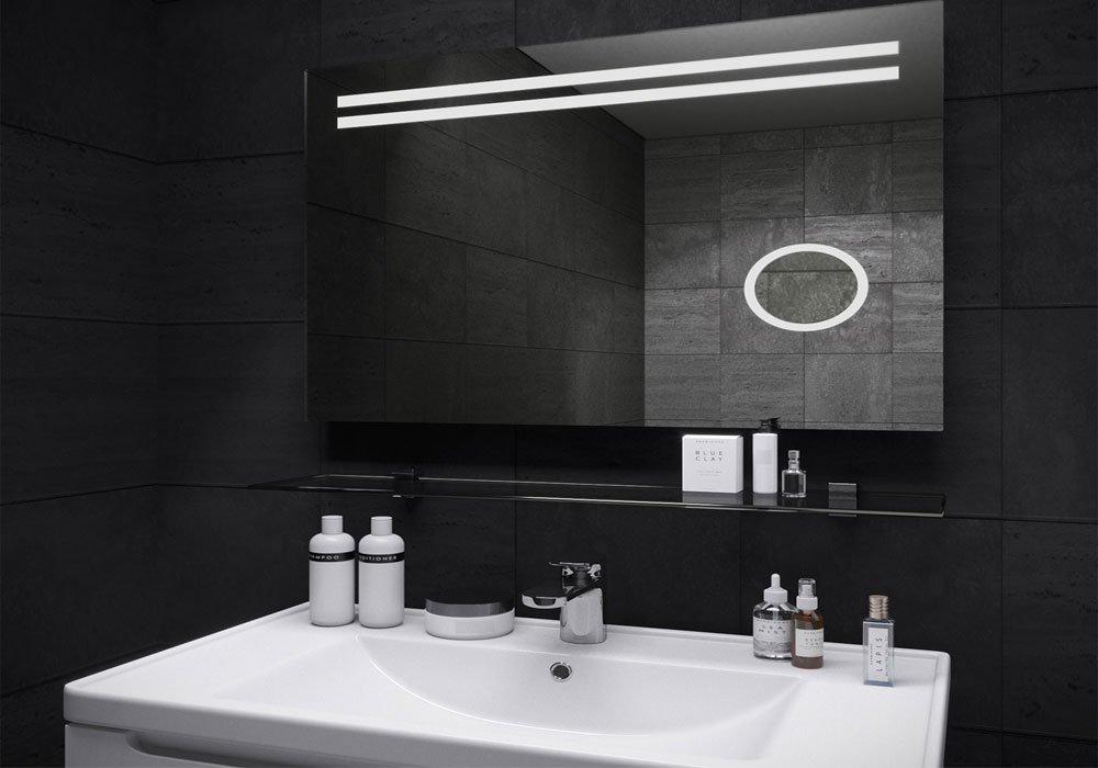  Купити Дзеркала в ванну кімнату Дзеркало для ванної "LAVA Della 70" Санверк