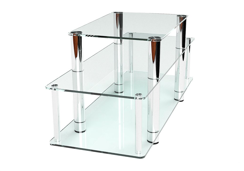  Купити Тумби під телевізор  Тумба ТВ скляна "Баланс 125" Діана 