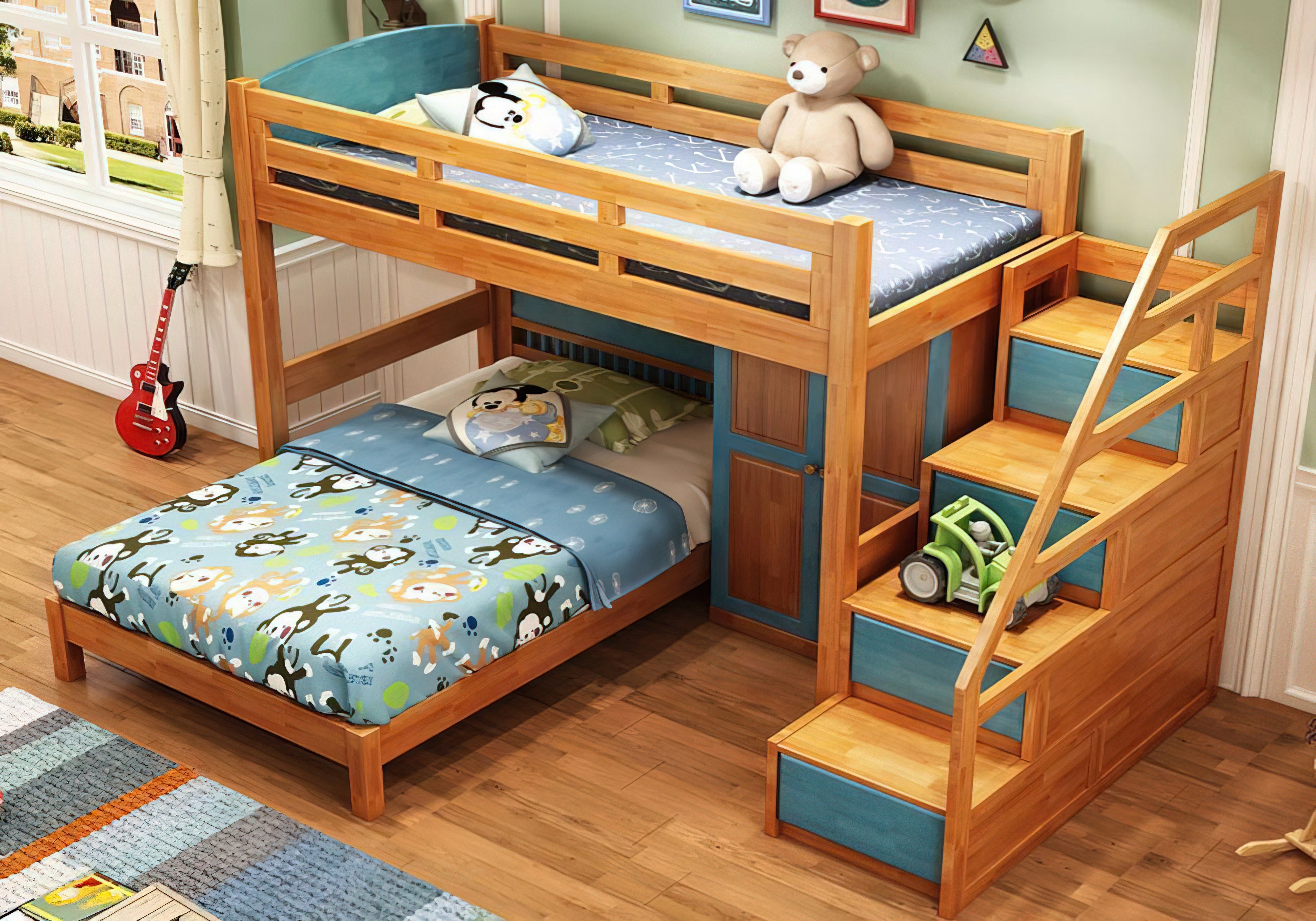  Купить Детские кровати Детская кровать-чердак "Premium-5" Mobler