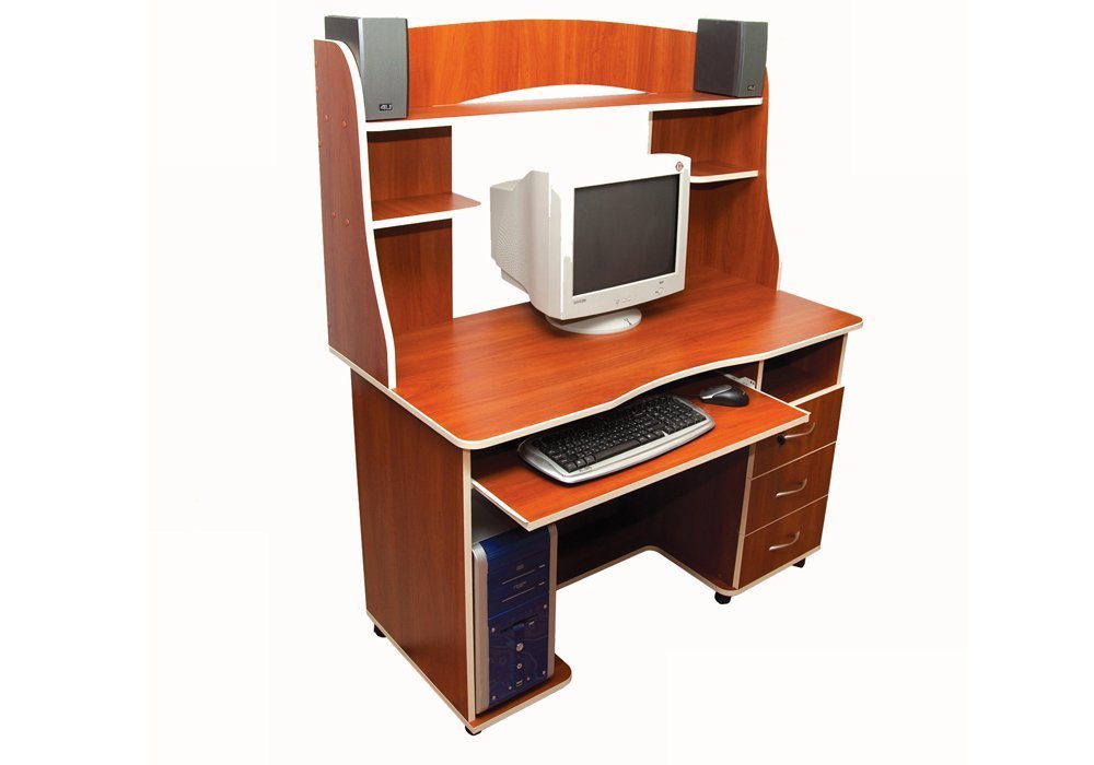  Недорого Столы Компьютерный стол "Ника-10" Ника-Мебель