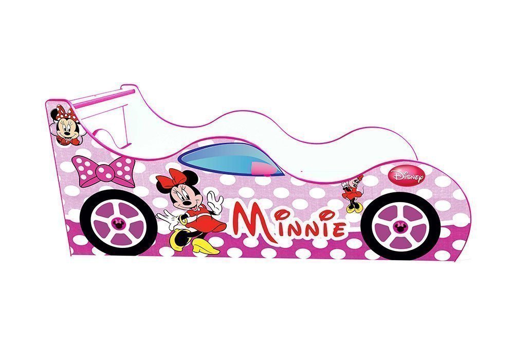  Недорого Детские кровати Детская кровать-машинка "Драйв Minnie D" Viorina-Deko