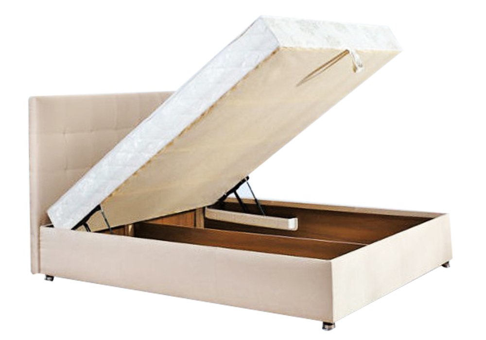 Купити Ліжка Ліжко двоспальне " Лугано "з підйомним матрацом 140х200 НСТ Альянс