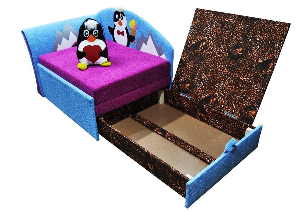  Купить Детские диваны Детский диван "Мечта Пингвинчик" Ribeka