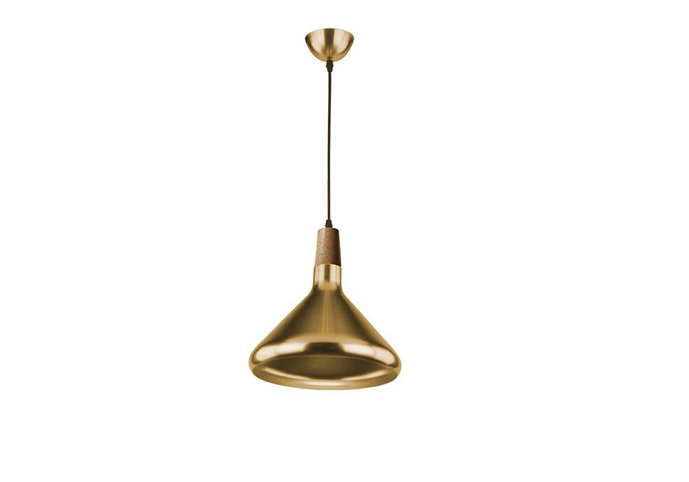 Люстра Ida M Anodised gold 42931-1E Azzardo, Тип Подвесная, Источник света Лампа накаливания