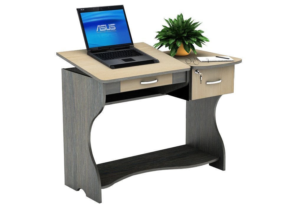  Недорого Компьютерные столы Стол для ноутбука "Универсал СУ-5" Тиса Мебель